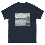 Unisex classic tee featuring Renoir's impressionist river scene The Seine at Chatou