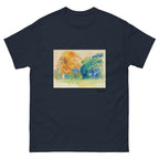 Unisex classic tee featuring Renoir's impressionist painting of trees Les Arbres