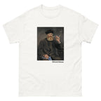 Unisex classic tee featuring Manet's impressionist painting of a man smoking a pipe