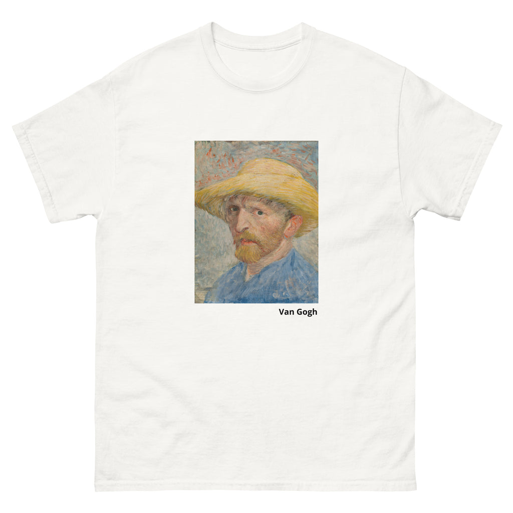 Unisex classic tee featuring Van Gogh's expressive post-impressionist self-portrait