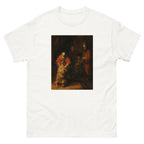 Unisex classic tee featuring Rembrandt's painting of the return of the Prodigal Son