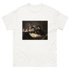 Unisex classic tee featuring Rembrandt's famous Anatomy Lesson of Dr. Nicolaes Tulp