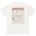 Unisex classic tee featuring a classic WWII-era wartime security propaganda poster