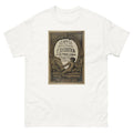 Unisex classic tee featuring a vintage Seattle architectural promotional travel poster