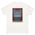 Unisex classic tee featuring a vintage Hamburg Amerika ocean liner travel poster
