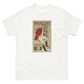 Unisex classic tee featuring a vintage English Slice tobacco classic advertising poster