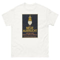 Unisex classic tee featuring a vintage German electric lighting classic advertising poster