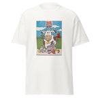 Unisex black t-shirt featuring vintage Dairy Pride poster artwork printed across the front
