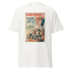 Unisex heather gray t-shirt featuring Liberty Bonds 4 quote typography printed across the front chest