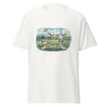 Unisex black t-shirt featuring US Open Golf event graphic printed across the front chest