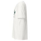 Unisex classic tee featuring Michigan State University name and branding in green and white