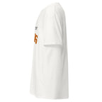 Unisex classic tee featuring University of Texas name and branding in burnt orange and white