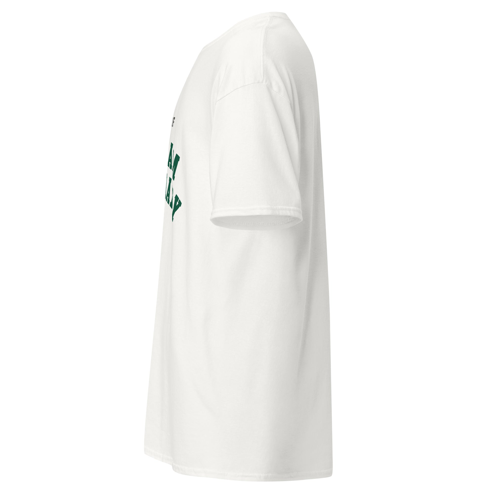 Unisex navy blue t-shirt featuring College of William & Mary logo printed across the front chest