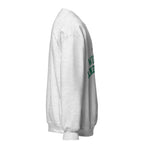 Unisex navy blue sweatshirt featuring College of William & Mary logo printed across the front chest
