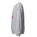 Unisex sweatshirt featuring Université Laval name and branding in red and gold