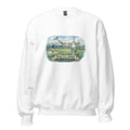 Unisex black sweatshirt featuring US Open Golf event graphic printed across the front chest