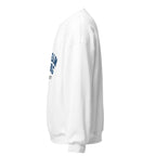 Unisex sweatshirt featuring Brigham Young University name and branding in navy and white