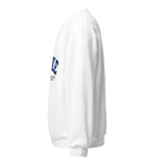 Unisex sweatshirt featuring Duke University name and branding in royal blue and white