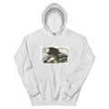 Unisex hoodie featuring Audubon's detailed naturalist illustration of a white-headed eagle