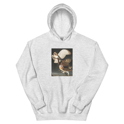 Unisex hoodie featuring Audubon's detailed naturalist illustration of a golden eagle