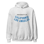 Unisex hoodie featuring UCLA name and branding in blue and gold