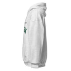 Unisex hoodie featuring University of Oregon name and branding in green and yellow