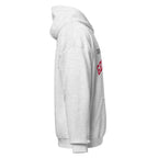 Unisex hoodie featuring University of Georgia name and branding in red and black