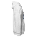 Unisex navy blue hoodie featuring UC San Diego logo printed across the front chest