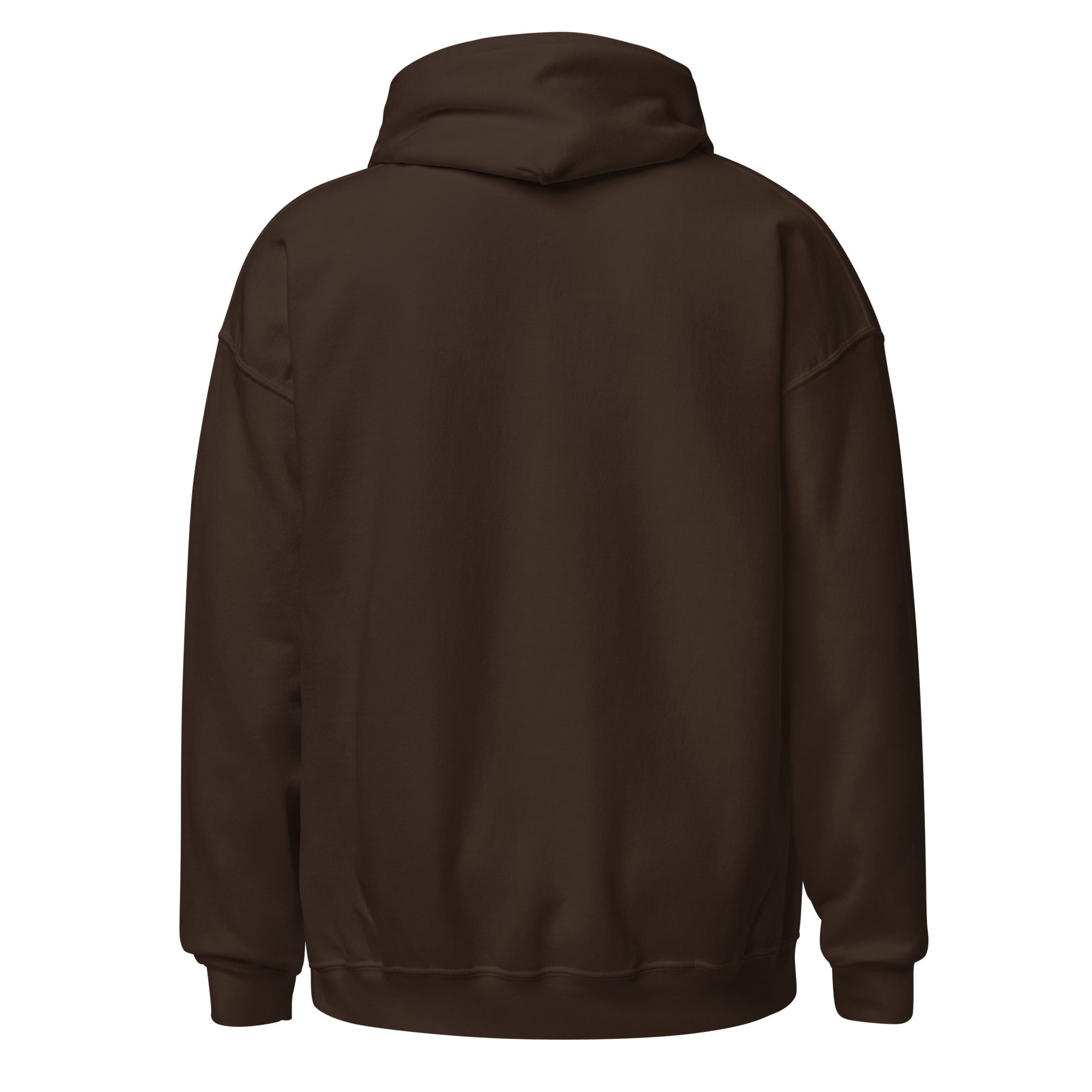 Unisex forest green hoodie with Colossians 3:14 Bible verse printed in white text on front