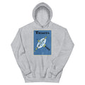 Unisex hoodie featuring a vintage Thyacil sulfamide pharmaceutical health advertising poster