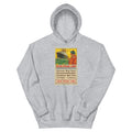 Unisex hoodie featuring a second vintage Red Star Line ocean liner travel poster