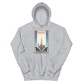 Unisex hoodie featuring a classic George Gershwin musical promotional poster