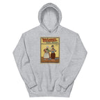 Unisex hoodie featuring a vintage Van Camp's Pork and Beans food advertising poster