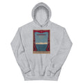 Unisex hoodie featuring a vintage Hamburg Amerika ocean liner travel poster