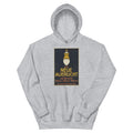 Unisex hoodie featuring a vintage German electric lighting classic advertising poster