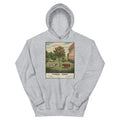 Unisex hoodie featuring a vintage 19th century illustrated cow breeds reference poster