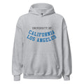 Unisex hoodie featuring UCLA name and branding in blue and gold