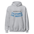 Unisex hoodie featuring UCLA name and branding in blue and gold