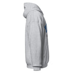 Unisex forest green hoodie featuring Yale University logo printed across the front chest