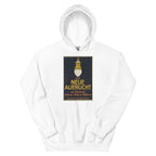 Unisex hoodie featuring a vintage German electric lighting classic advertising poster