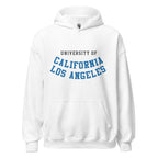 Unisex hoodie featuring UCLA name and branding in blue and gold