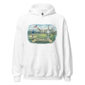 Unisex black hoodie featuring US Open Golf event graphic printed across the front chest