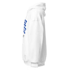 Unisex hoodie featuring Boise State University name and branding in blue and orange