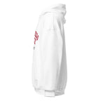 Unisex hoodie featuring San Diego State University name and branding in scarlet and black