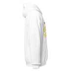Unisex navy blue hoodie featuring University of Central Florida logo printed across the front chest